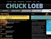 Tablet Screenshot of chuckloeb.com